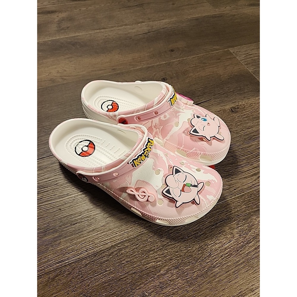 Crocs x Pokemon Classic clog Jigglypuff Pink Men's 10/ Women's 12  Light Up